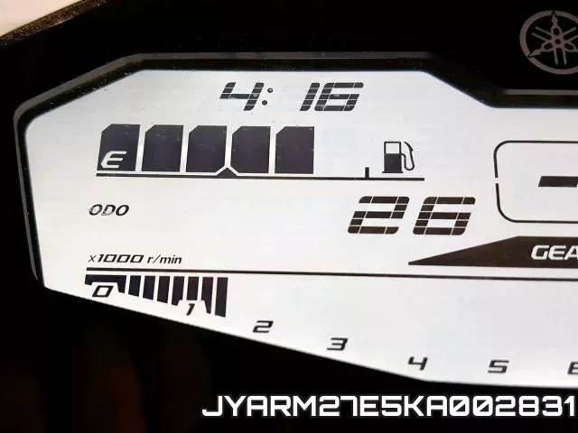 JYARM27E5KA002831 фото 9