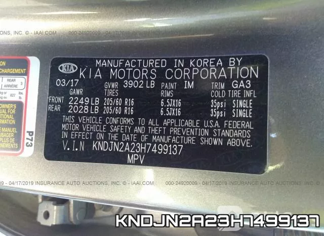 KNDJN2A23H7499137 фото 10