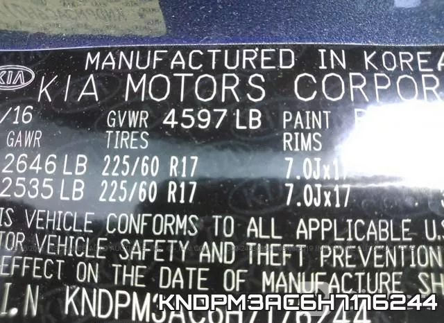 KNDPM3AC6H7176244 фото 10
