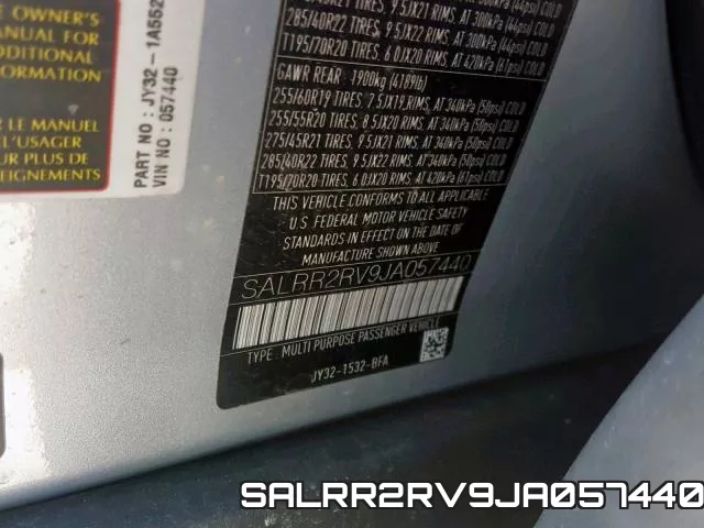 SALRR2RV9JA057440 фото 2