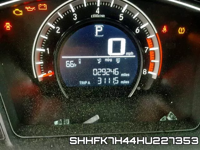 SHHFK7H44HU227353 фото 9