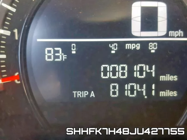SHHFK7H48JU427755 фото 9