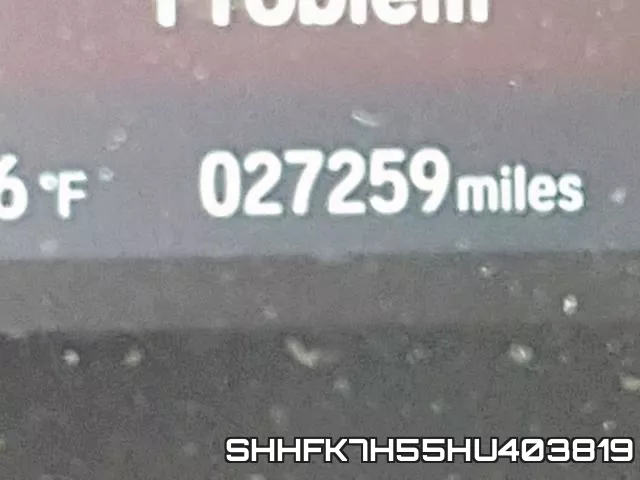 SHHFK7H55HU403819 фото 9