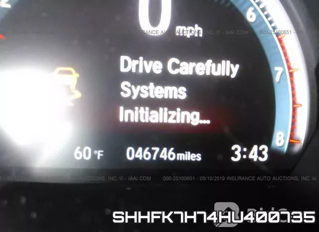 SHHFK7H74HU400735 фото 8
