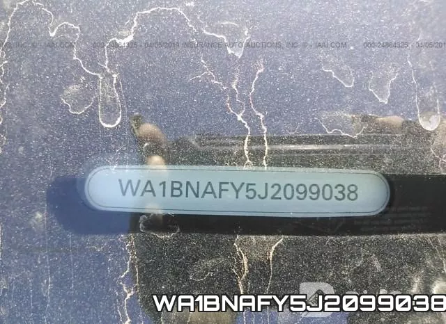 WA1BNAFY5J2099038 фото 10