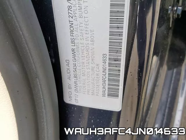 WAUH3AFC4JN014633 фото 2