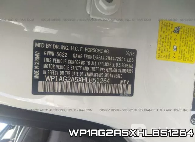 WP1AG2A5XHLB51264 фото 10