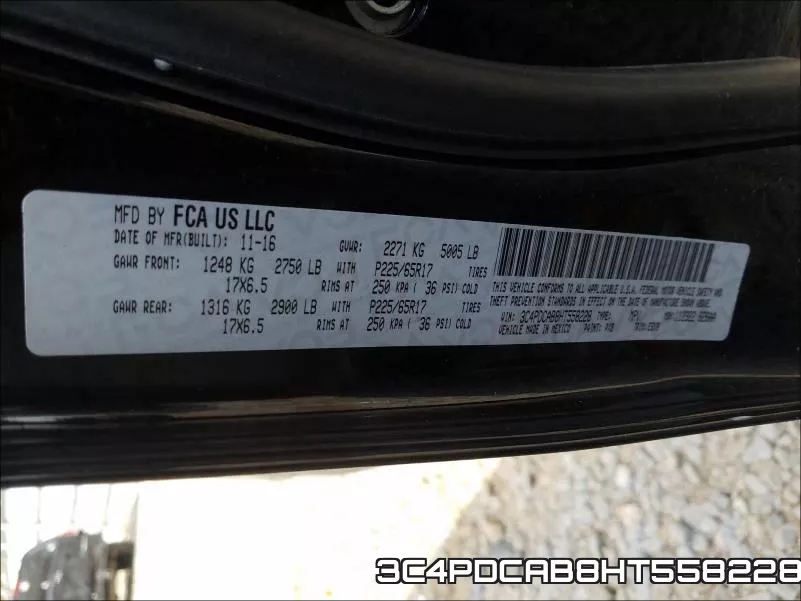 3C4PDCAB8HT558228 фото 2