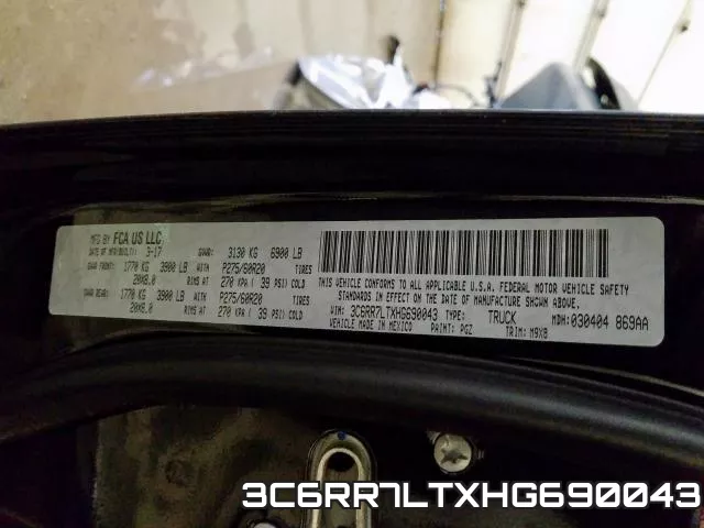 3C6RR7LTXHG690043 фото 2