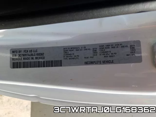 3C7WRTAJ0LG168362 фото 2