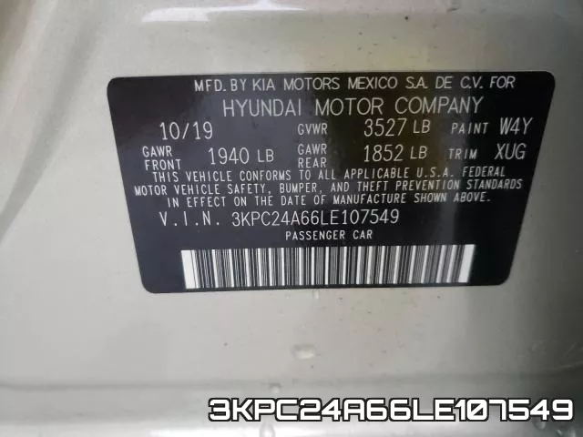 3KPC24A66LE107549 фото 2