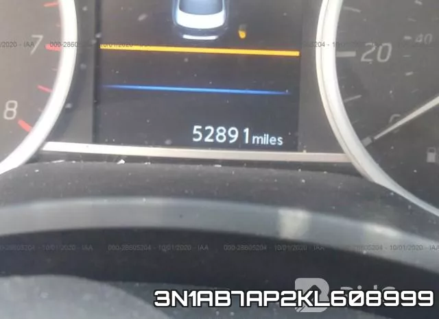 3N1AB7AP2KL608999 фото 8