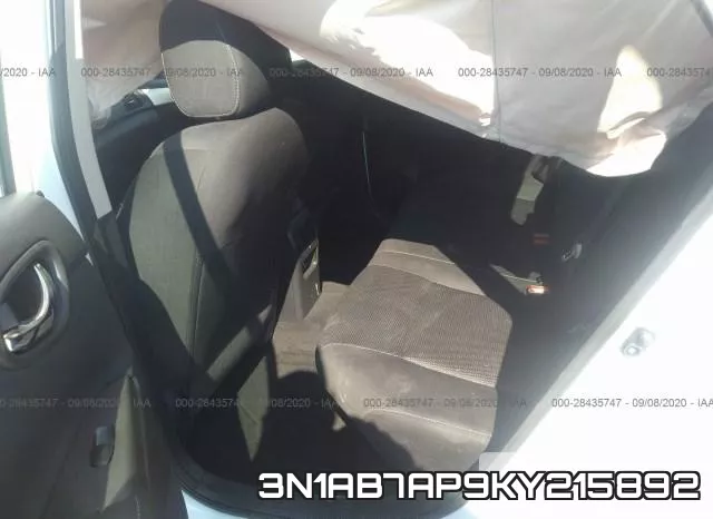 3N1AB7AP9KY215892 фото 8