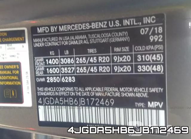 4JGDA5HB6JB172469 фото 10