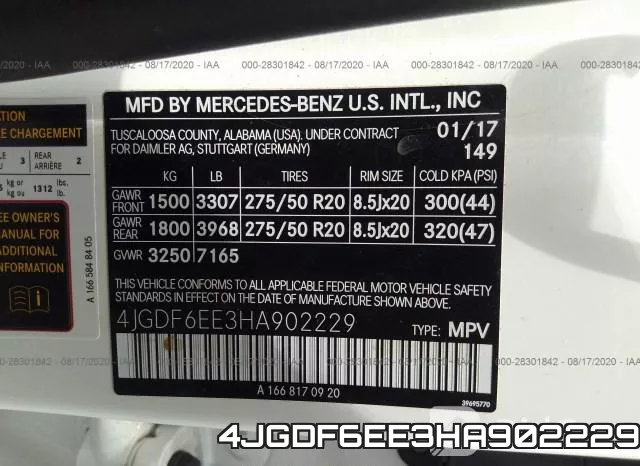 4JGDF6EE3HA902229 фото 10