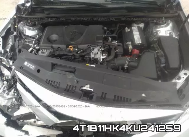 4T1B11HK4KU241259 фото 2