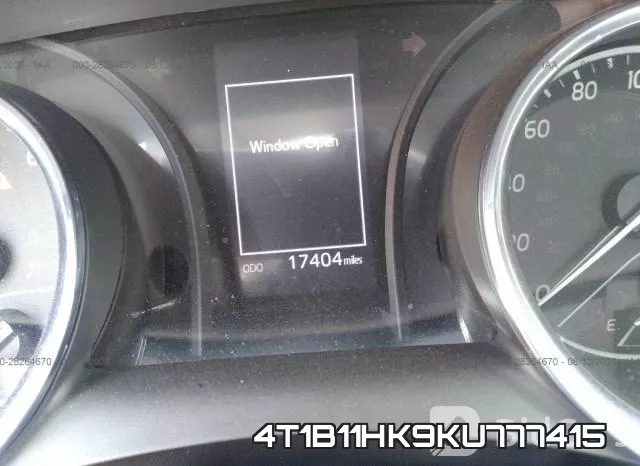 4T1B11HK9KU777415 фото 7