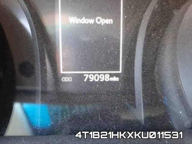 4T1B21HKXKU011531 фото 9