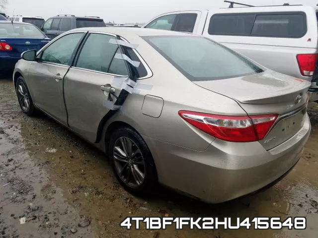 4T1BF1FK2HU415648 фото 4