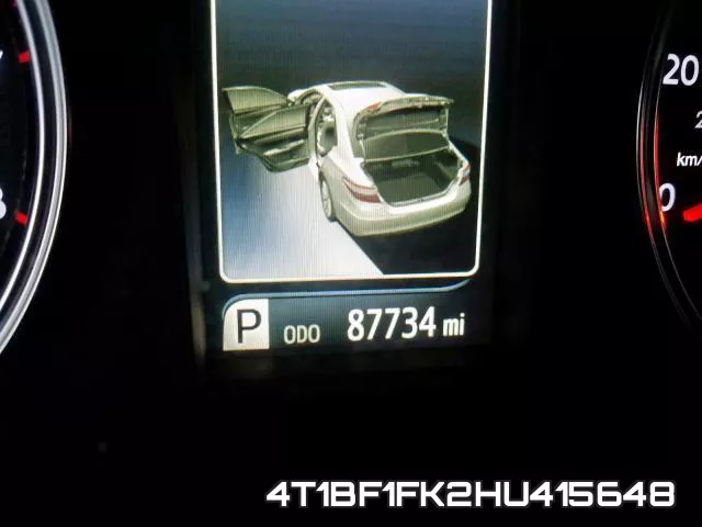 4T1BF1FK2HU415648 фото 9
