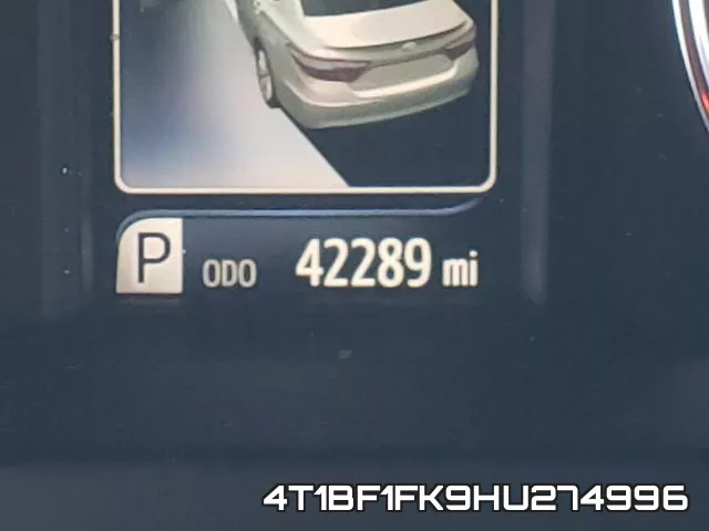 4T1BF1FK9HU274996 фото 8