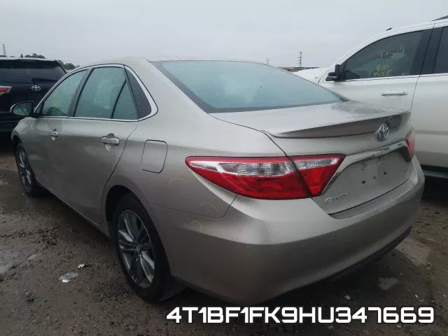 4T1BF1FK9HU347669 фото 3