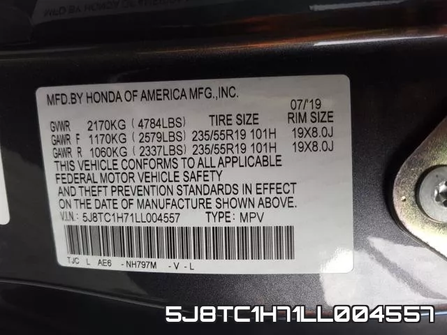 5J8TC1H71LL004557 фото 2