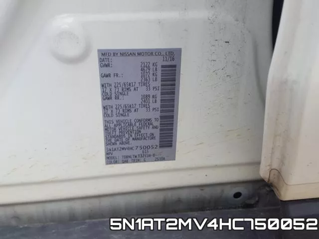 5N1AT2MV4HC750052 фото 2