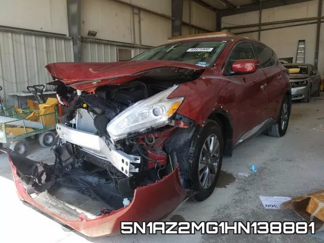 5N1AZ2MG1HN138881 фото 3