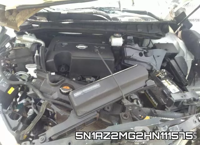 5N1AZ2MG2HN111575 фото 2