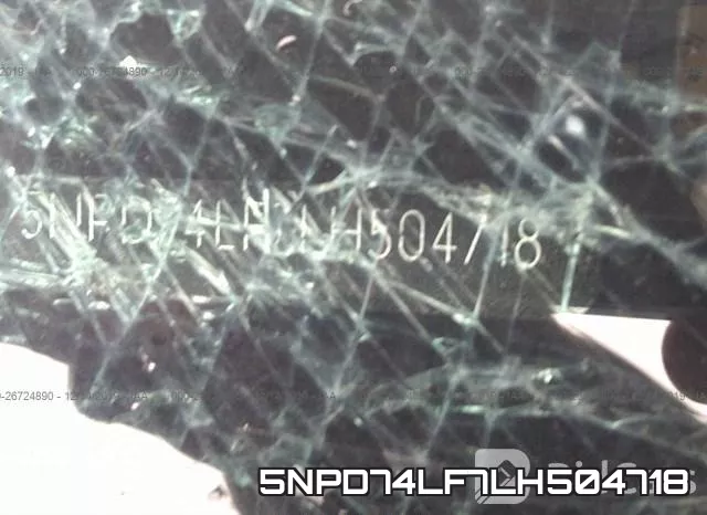 5NPD74LF7LH504718 фото 10