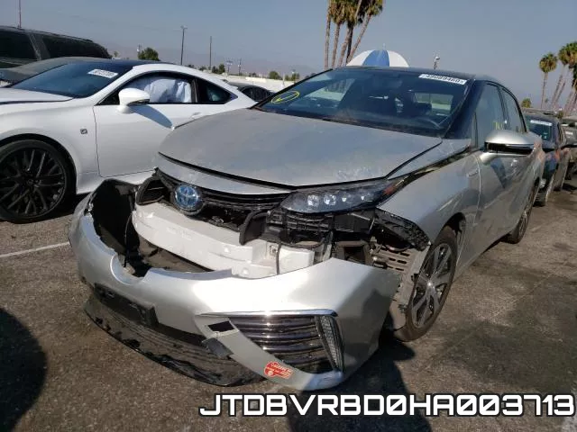 JTDBVRBD0HA003713 фото 3