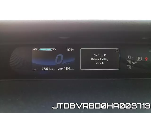 JTDBVRBD0HA003713 фото 9