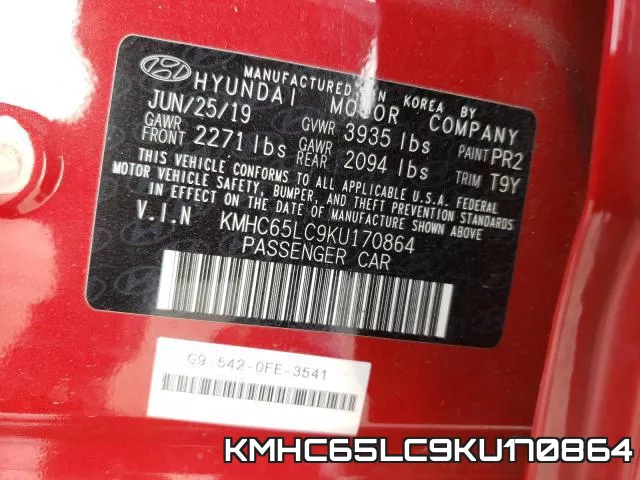 KMHC65LC9KU170864 фото 2