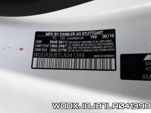 WDDXJ8JB7LA041398 фото 2