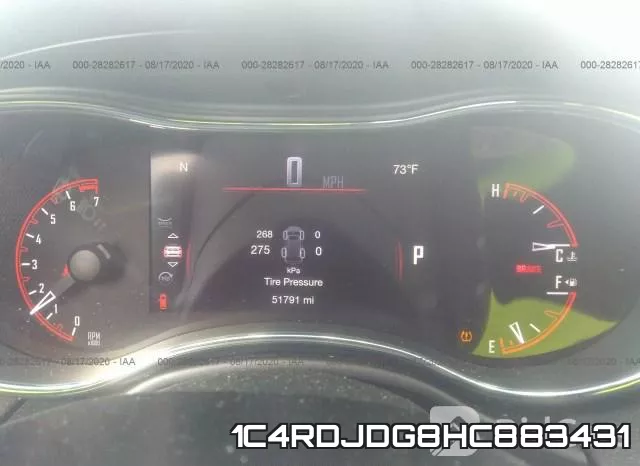 1C4RDJDG8HC883431 фото 8