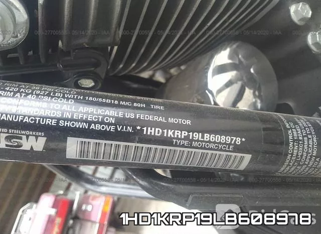 1HD1KRP19LB608978 фото 2