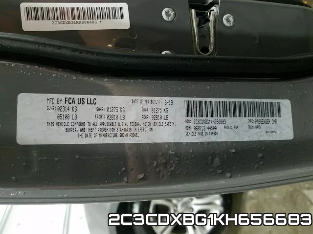 2C3CDXBG1KH656683 фото 2