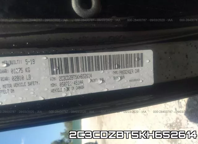 2C3CDZBT5KH652614 фото 10