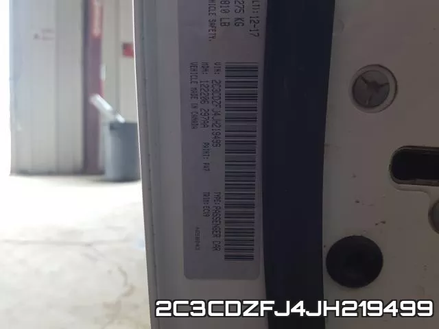 2C3CDZFJ4JH219499 фото 2