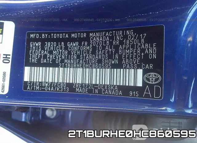 2T1BURHE0HC860595 фото 10