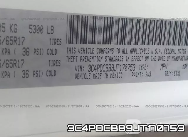 3C4PDCBB9JT170753 фото 10