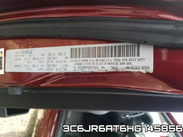 3C6JR6AT6HG745856 фото 2