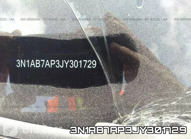 3N1AB7AP3JY301729 фото 10