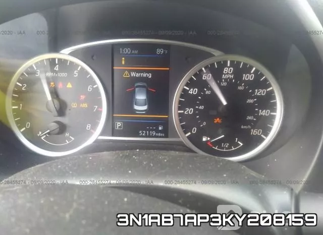 3N1AB7AP3KY208159 фото 8