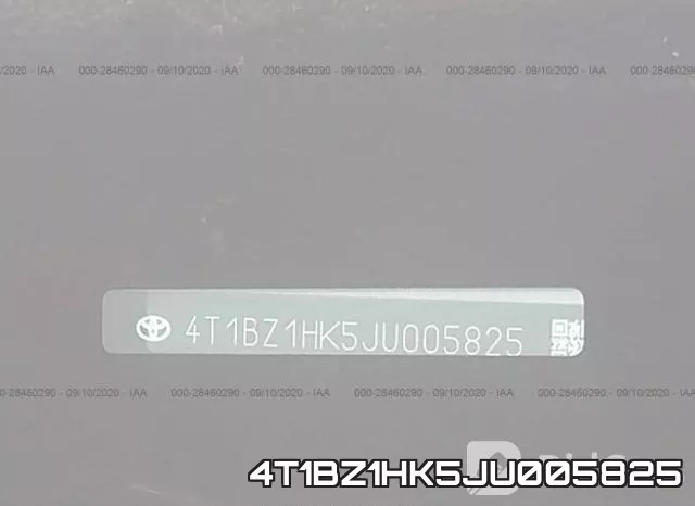 4T1BZ1HK5JU005825 фото 9