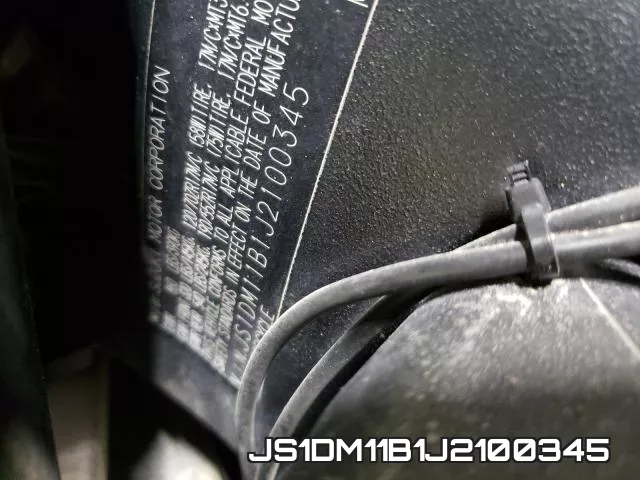 JS1DM11B1J2100345 фото 2