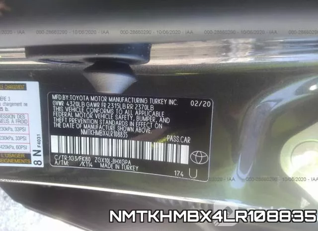 NMTKHMBX4LR108835 фото 10