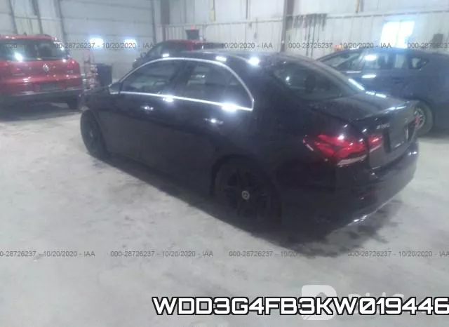 WDD3G4FB3KW019446 фото 4