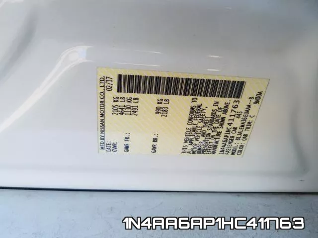 1N4AA6AP1HC411763 фото 2